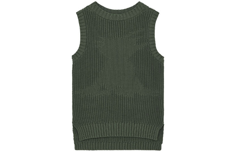 

WE11DONE Армейская зеленая безрукавка унисекс, Army Green