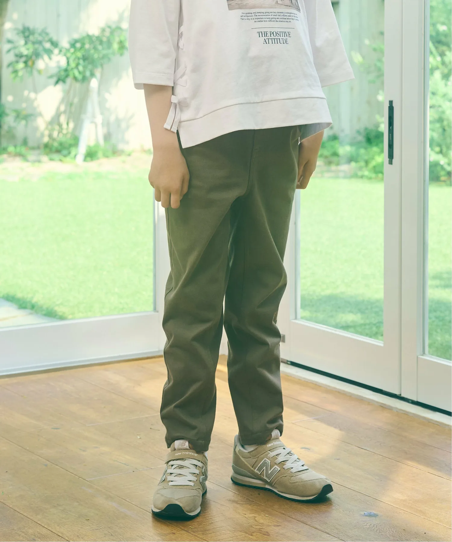 Зауженные брюки GOKU Easy Pants (120-160 см) Ikka, Dark Olive — фото 2