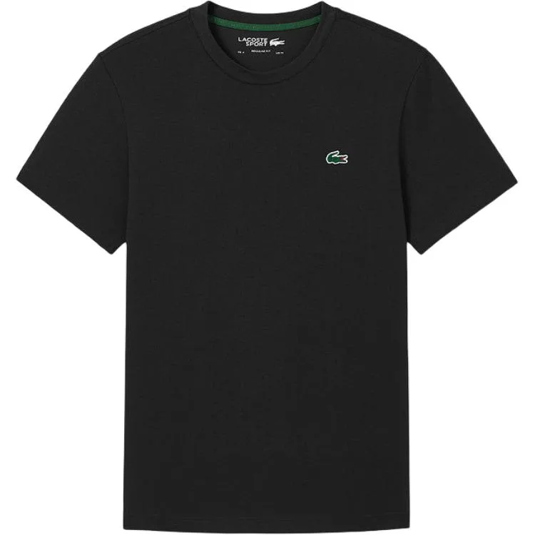 Футболка мужская Lacoste с круглым вырезом, хлопок, 6I4/светлый Grass зеленый — фото 4