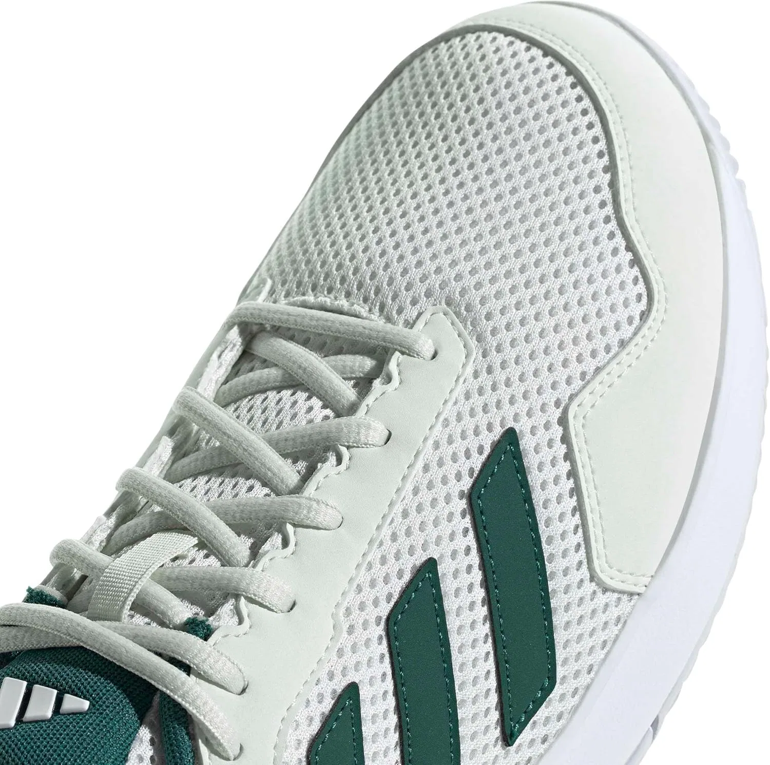 Кроссовки для ракеточных видов спорта adidas, Off White Collegiate Green Cloud White — фото 2