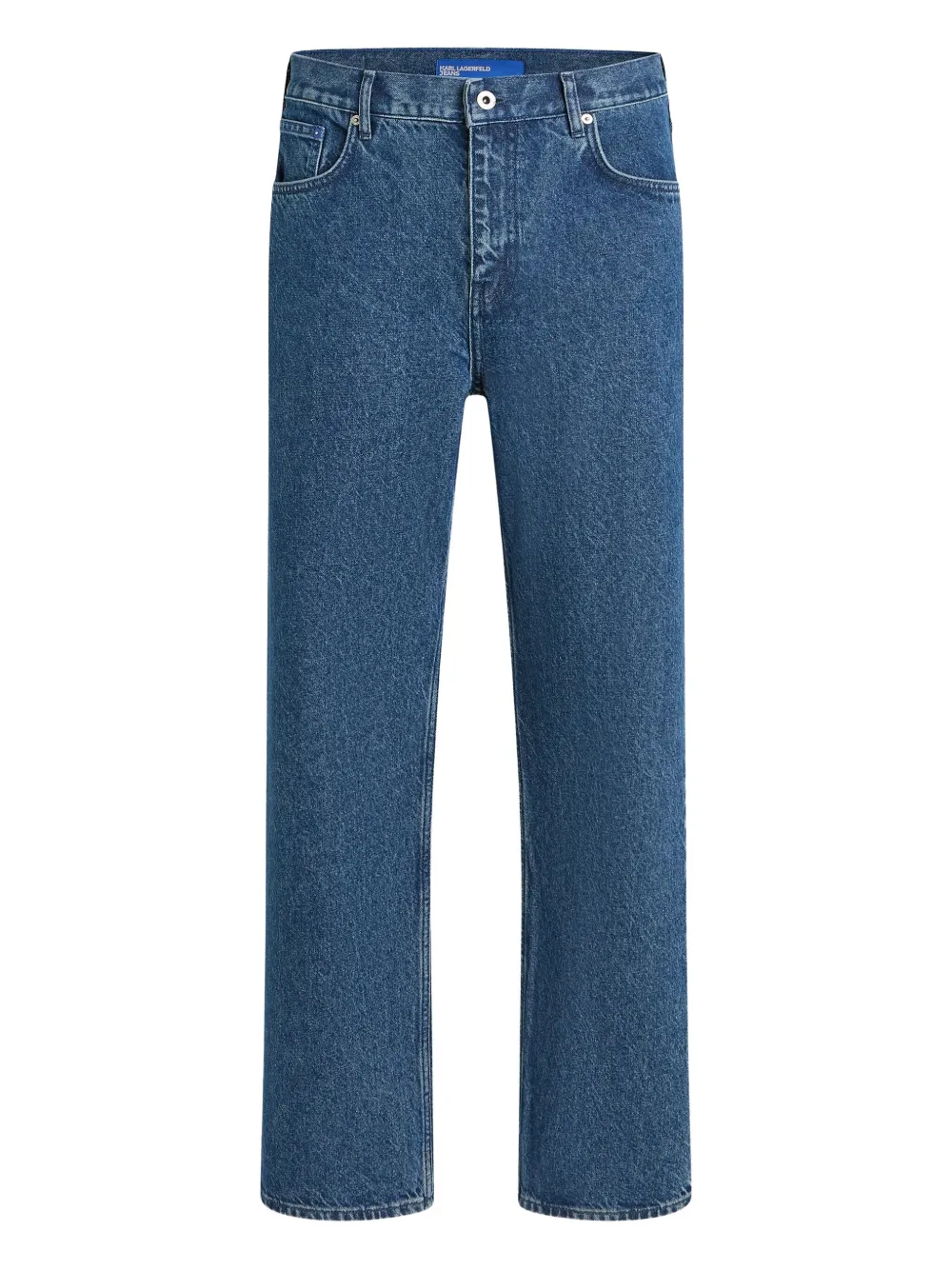 

Джинсы с нашивкой-логотипом Karl Lagerfeld Jeans, синий