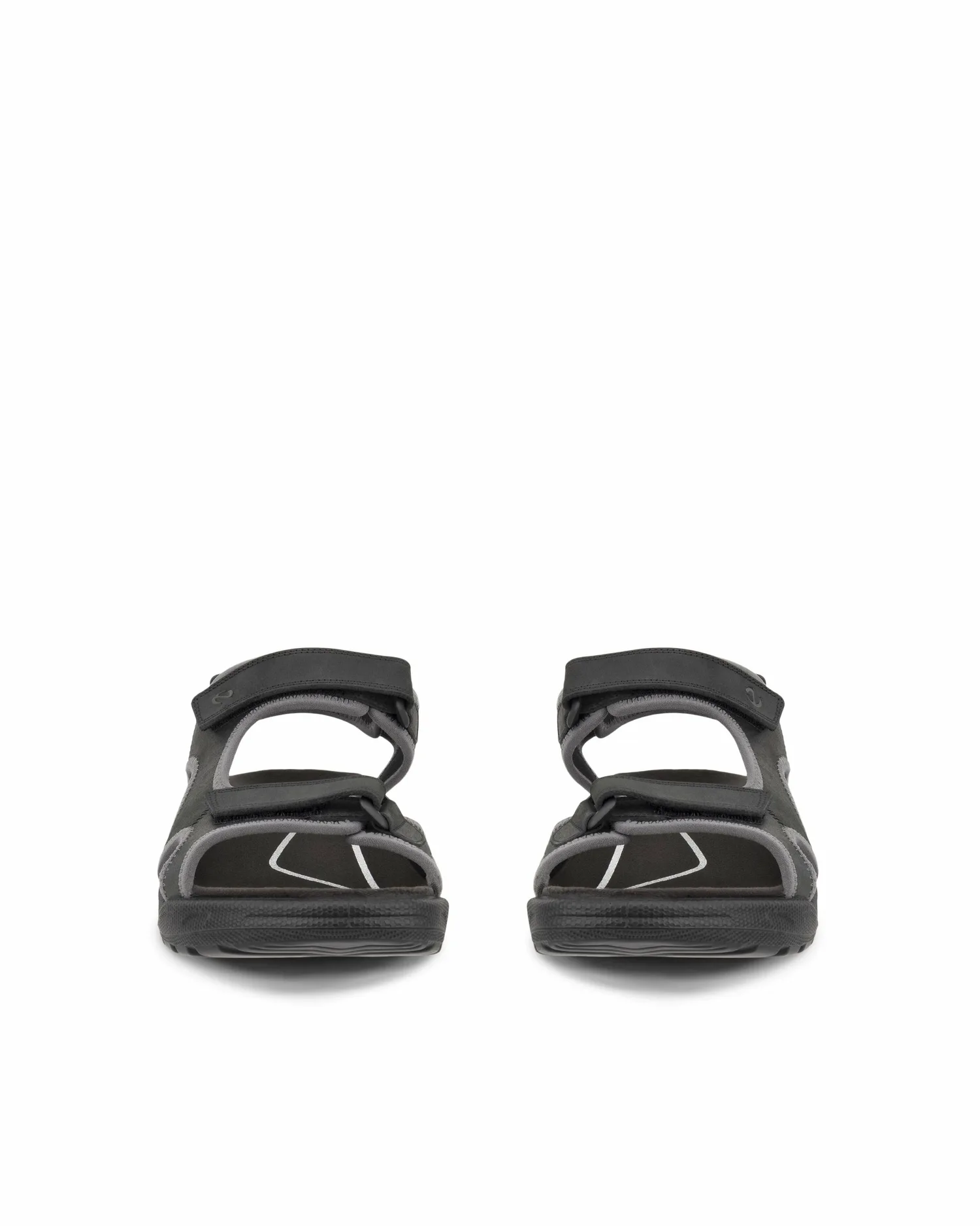 Мужские сандалии ECCO Onrose из натуральной кожи для активного отдыха, BLACK — фото 2