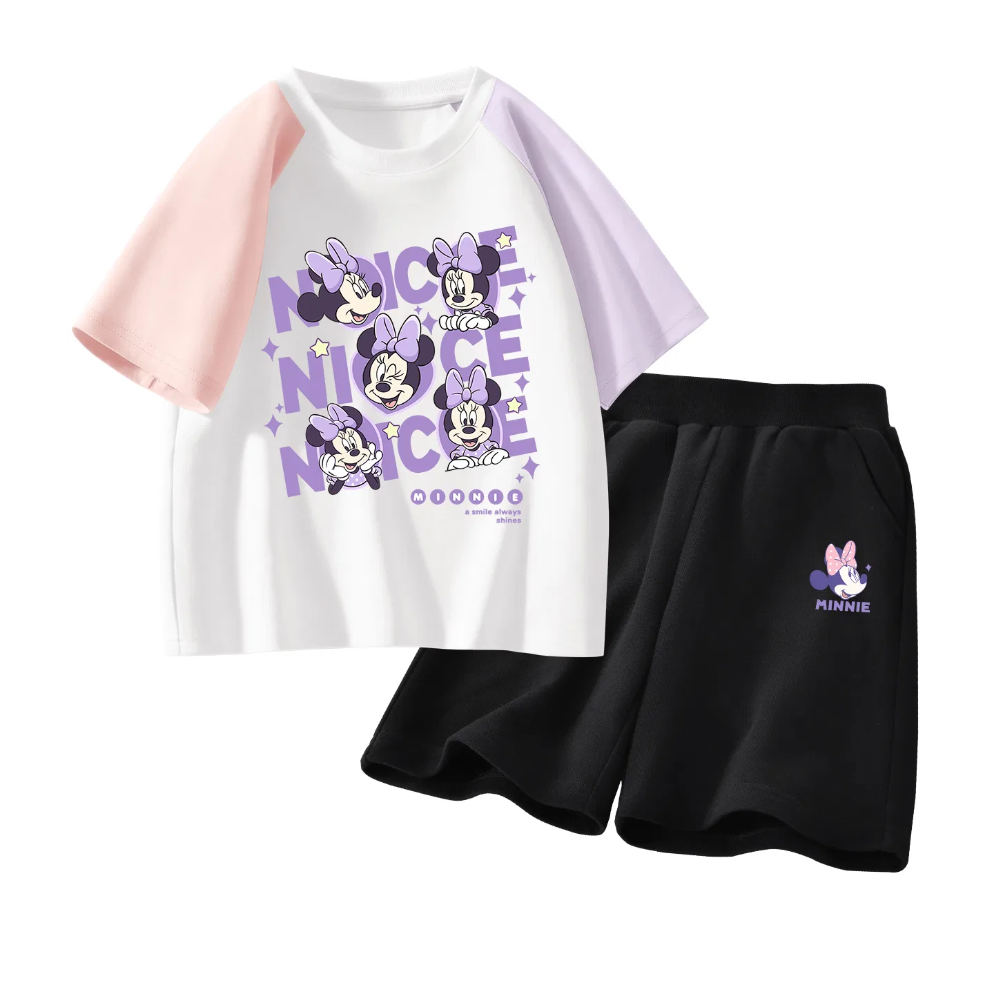 Детский спортивный костюм Disney Casual Sportswear 2 Piece Set Dior K Pink Purple — фото 4
