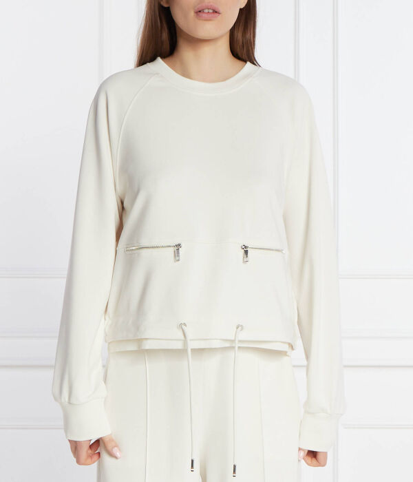 

Толстовка Boss Emiesa Bb Loose Fit, белый