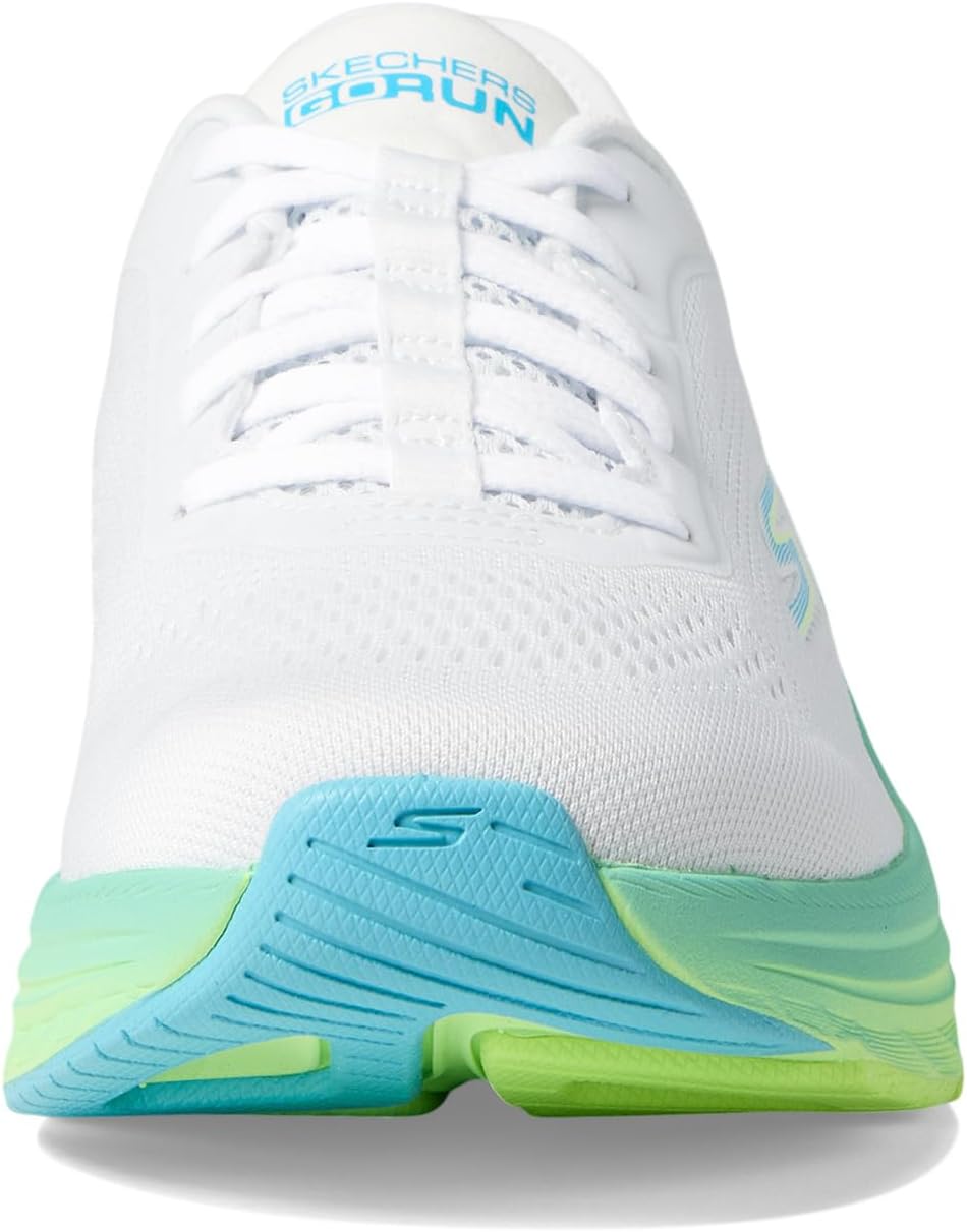Кроссовки SKECHERS Max Cushioning Elite 2.0 Solace Hands Free Slip-Ins, цвет White/Blue — фото 3