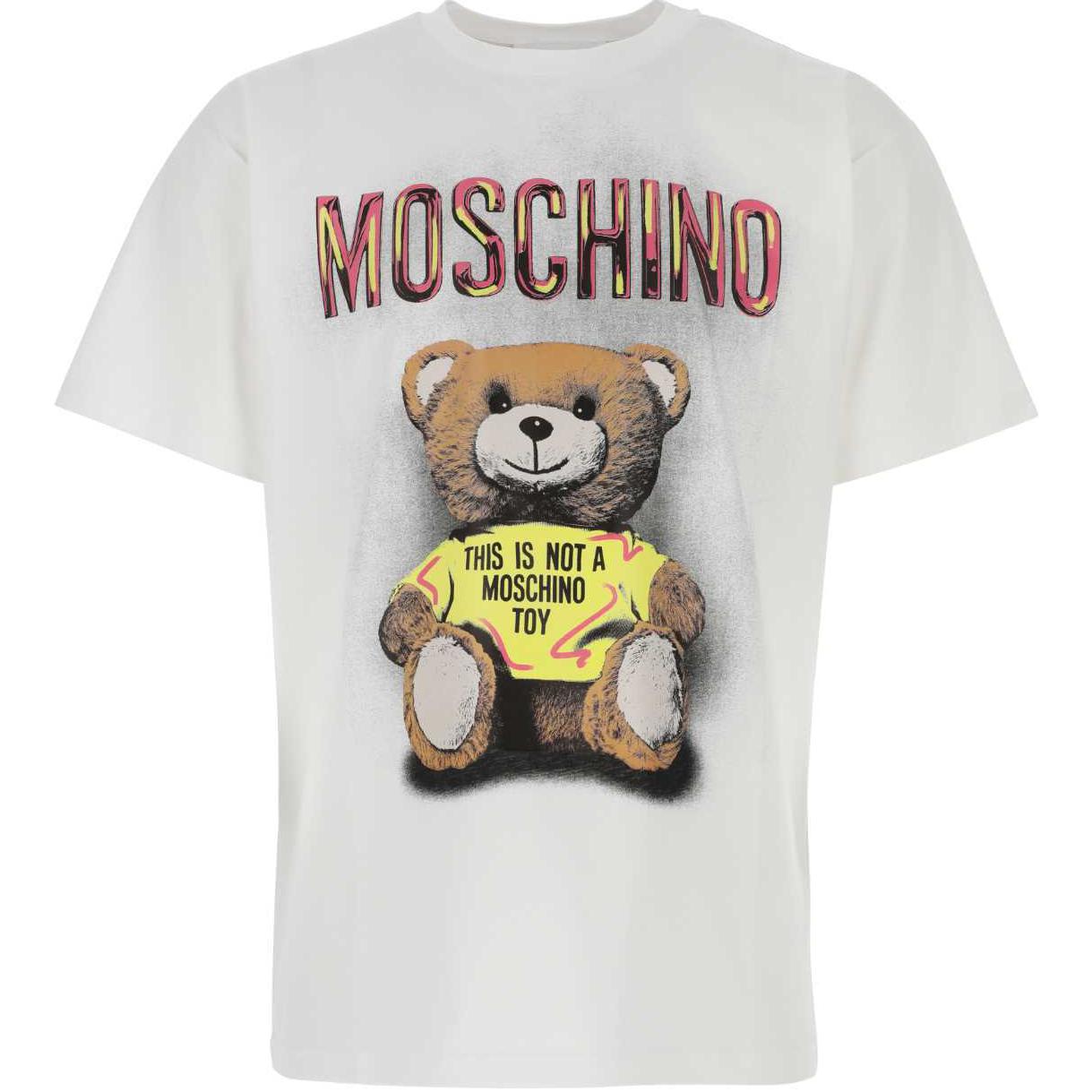 

Футболка мужская белая MOSCHINO