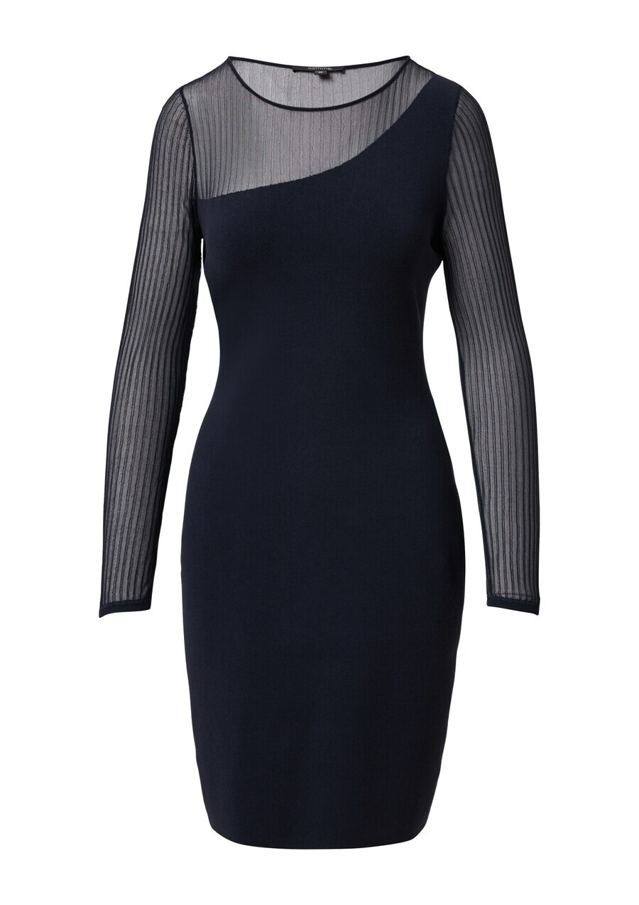 

Мини платье COMMA Dress, темно-синий