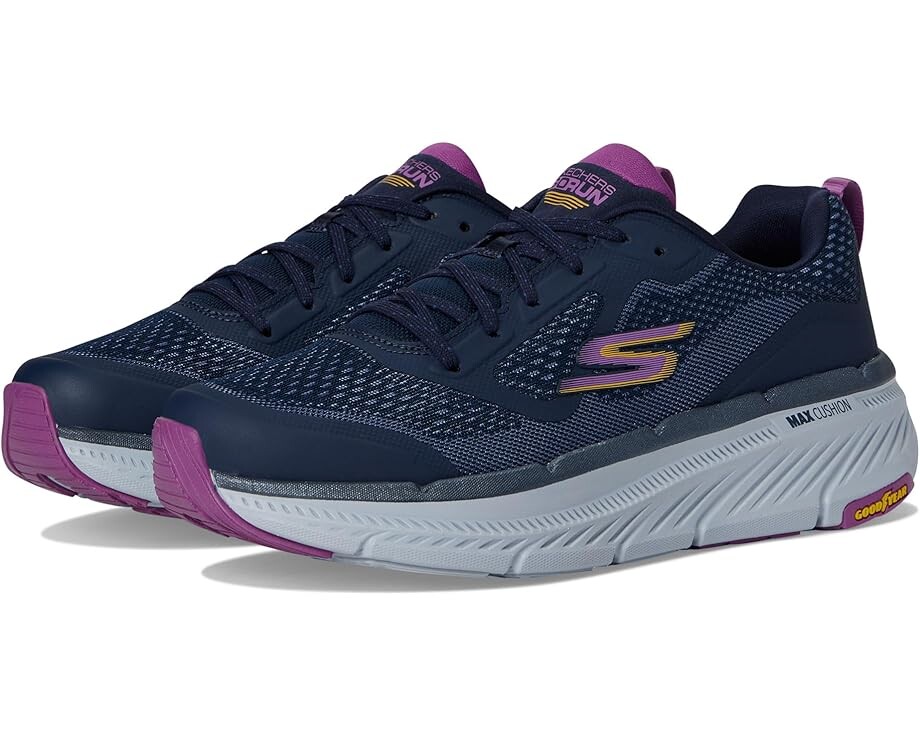 

Кроссовки SKECHERS Max Cushioning Premier 2.0, цвет Navy/Purple