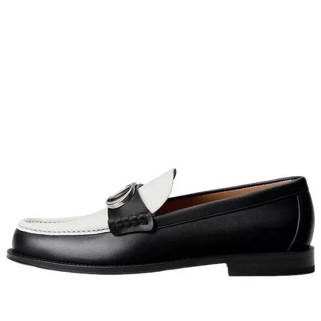 Лоферы DIOR Granville 'Черно-белые' 3LO184ACT-H960