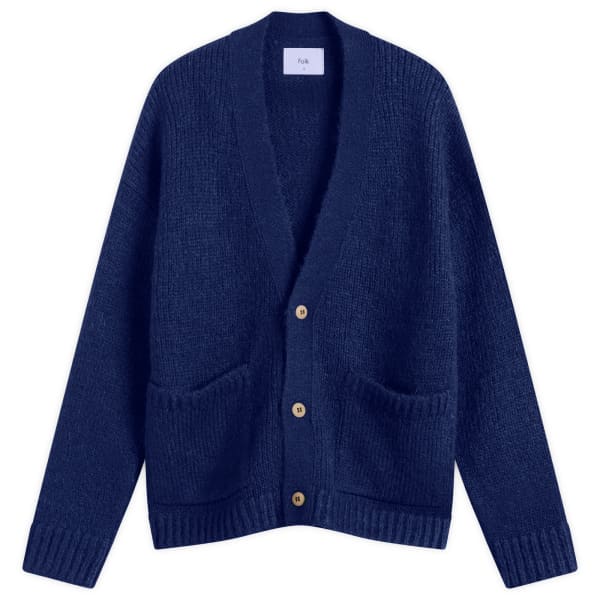 

Свободный кардиган - представлен к заказу. Folk, Rich Blue
