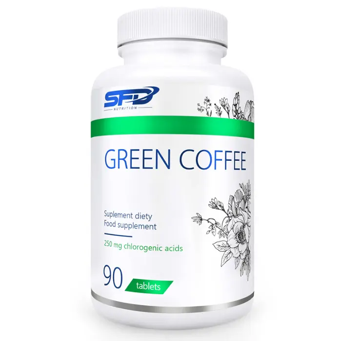 

SFD Green Coffeeпрепарат, уменьшающий чувство усталости и утомления, 90 шт.