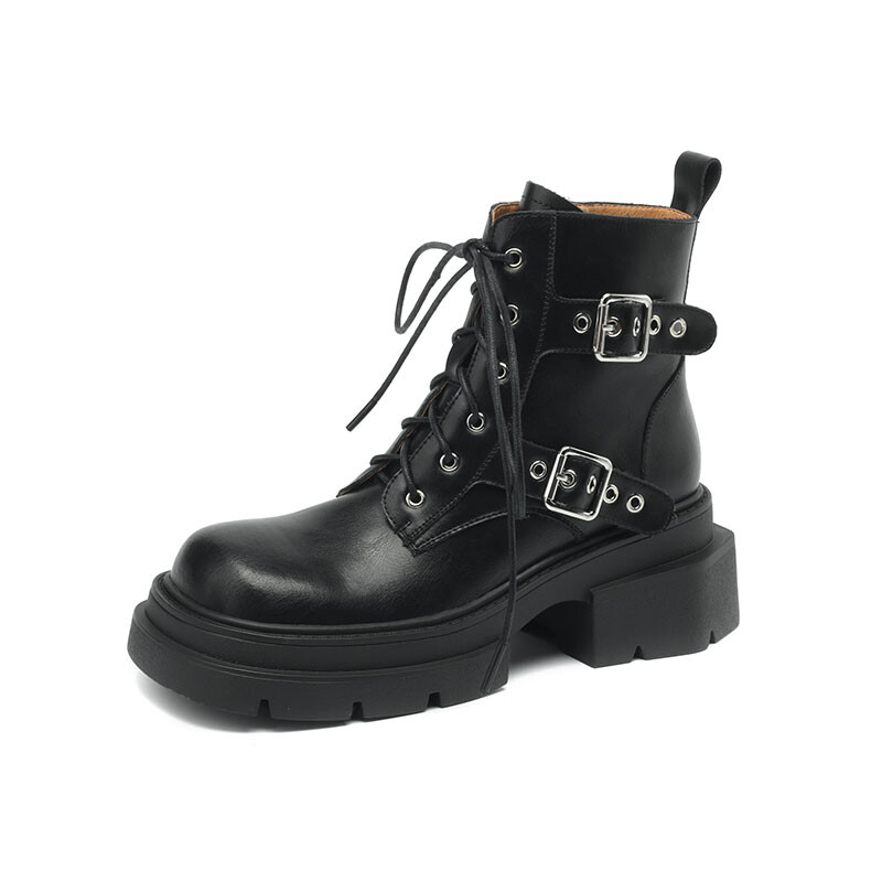 

Ботинки Martin Boot женские Raphael Sona, цвет Black Fleece-lined