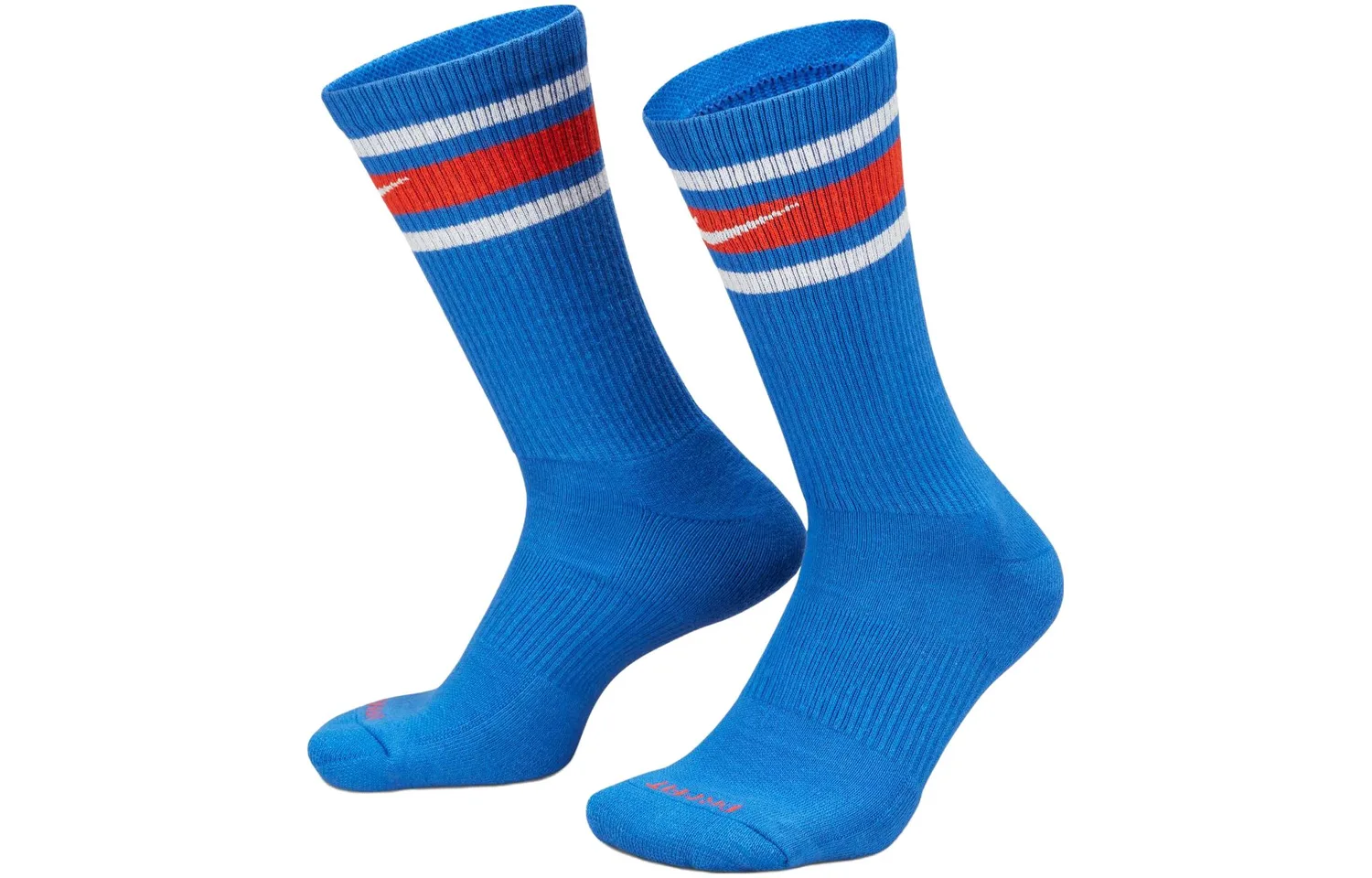Носки Everyday Plus с мягкой подкладкой, 3 пары Nike, 3 Pack (Game Royal Blue/Baltic Sea Blue/Light Grass Yellow)