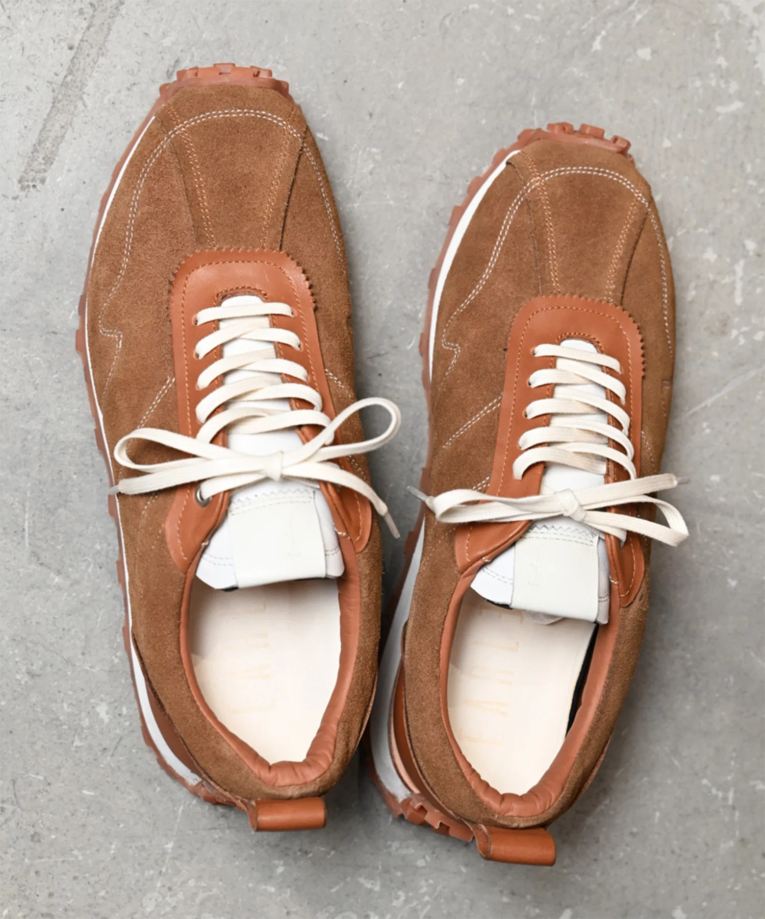 Мужские кроссовки EARLE E classic leather runner ER5450