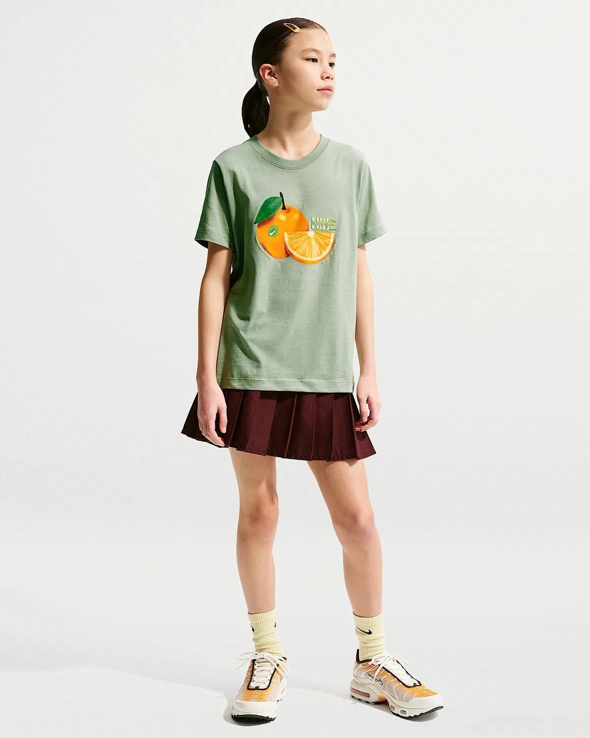 Детская футболка Nike Sportswear, Steam — фото 4