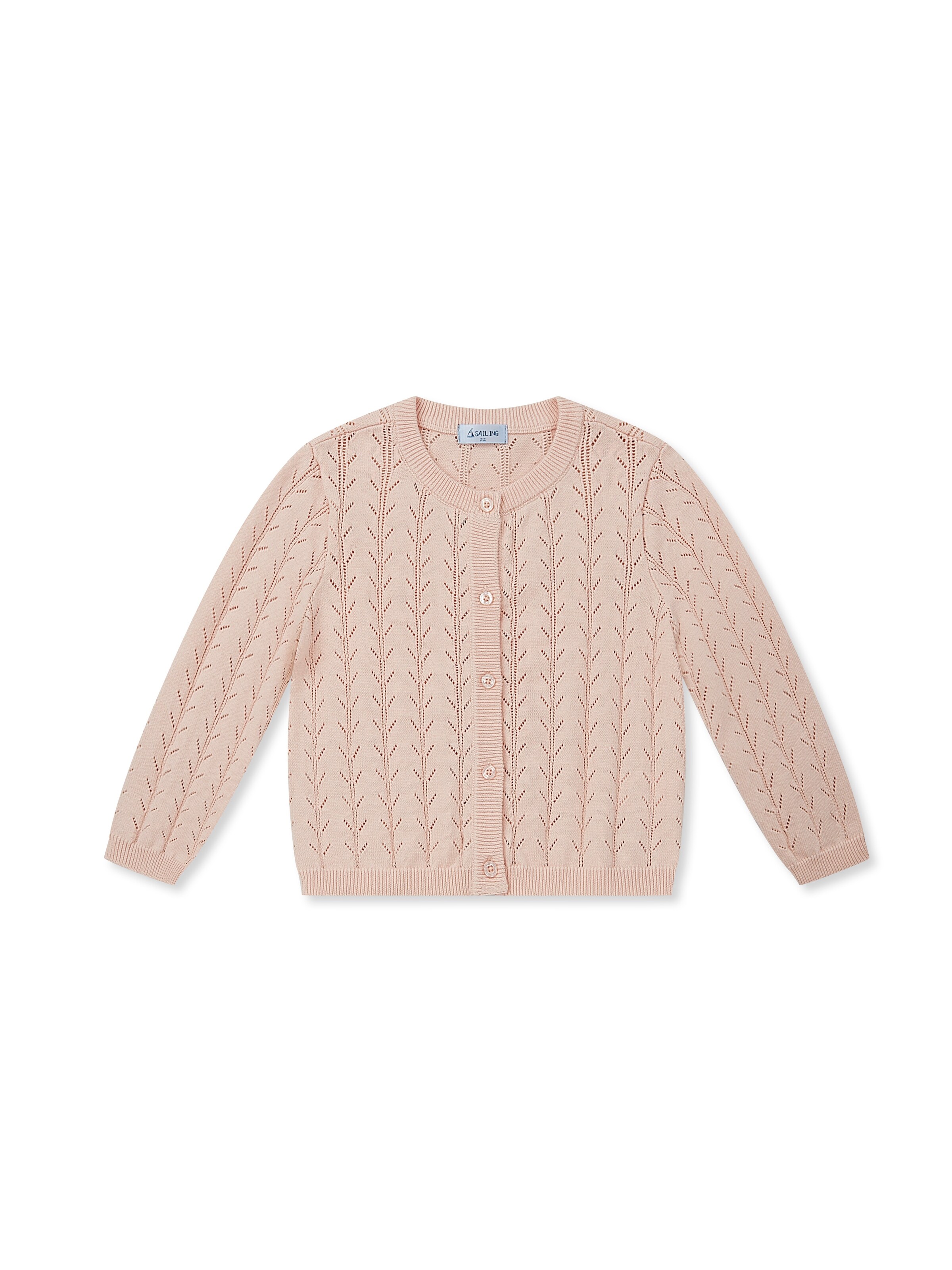 

Sailing Вязаный кардиган в розовом цвете