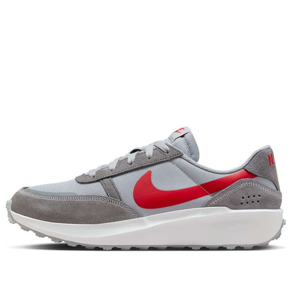 

Кроссовки waffle nav 'wolf grey cool grey white university red' Nike, серый