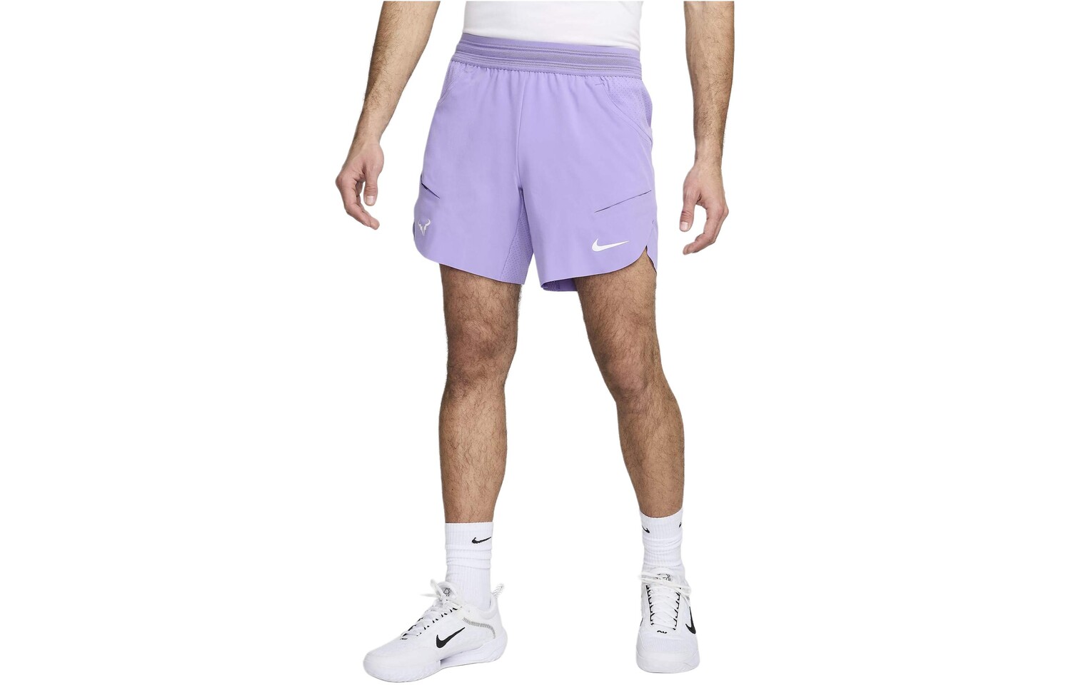 Одежда Повседневные шорты Мужские Фиолетовый Nike, фиолетовый