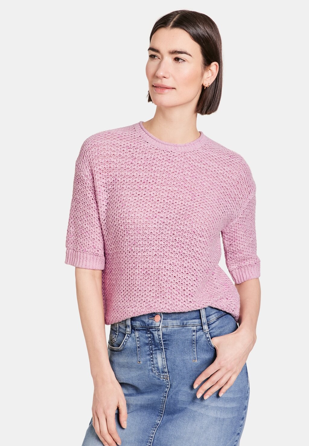 

Футболка с принтом HALBARM Gerry Weber, розовый