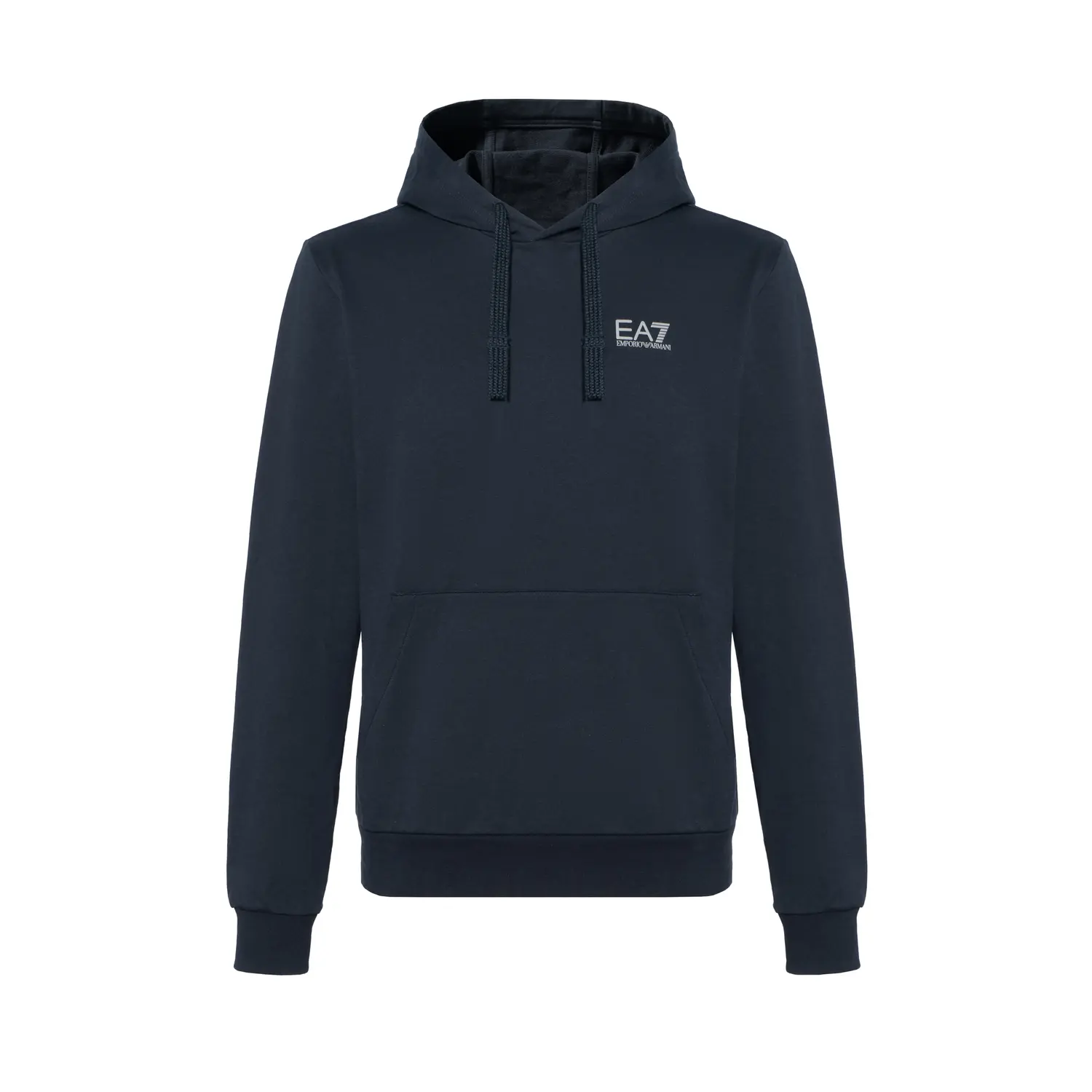

Худи с принтом логотипа EMPORIO ARMANI, Ночной синий
