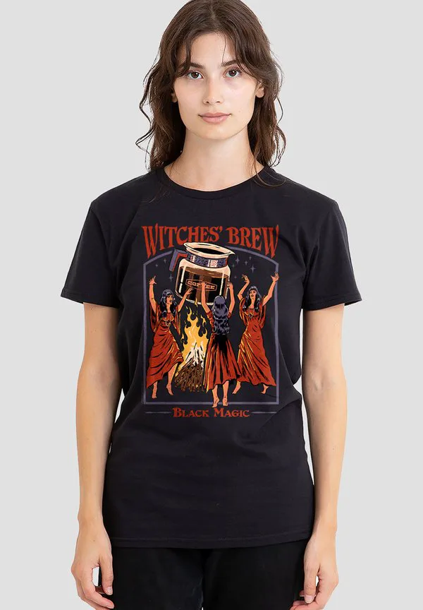 

Футболка с принтом "ведьминское зелье" стивена роудса Cotton Soul, Black, Черный, Футболка с принтом "ведьминское зелье" стивена роудса Cotton Soul, Black