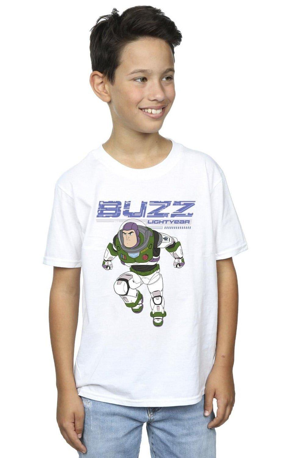 

Футболка Lightyear Buzz Jump To Action Disney, белый