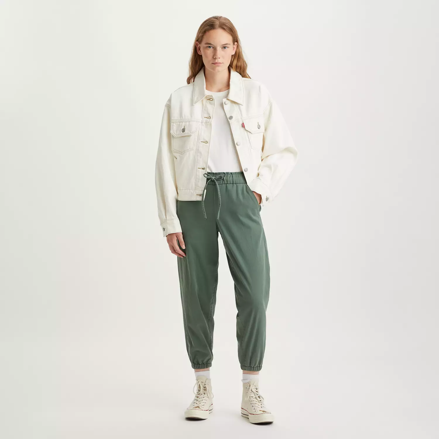 

Женские джоггеры для отдыха на природе Levi's, цвет Thyme - Green