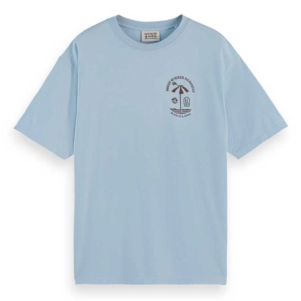 

Футболка с коротким рукавом Scotch & Soda 180049 Regular Fit, синий
