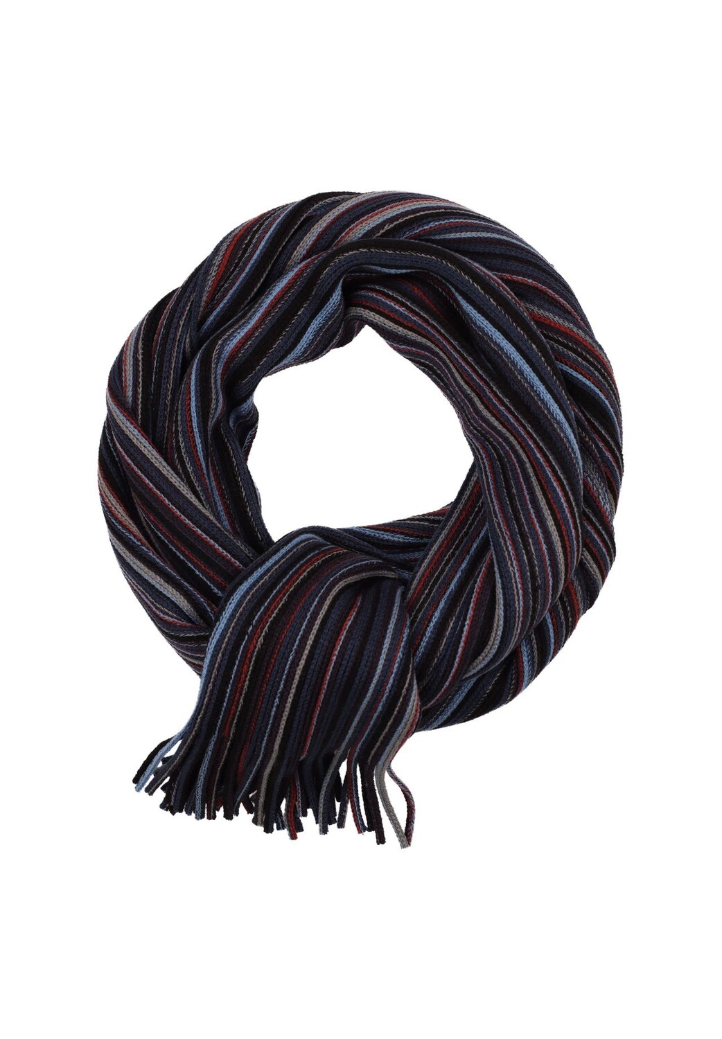 

Мужской шарф однотонный CASAMODA, темно-синий