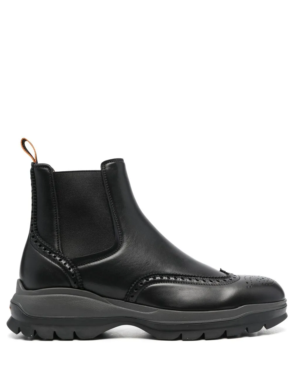 

Ботинки челси Santoni, черный