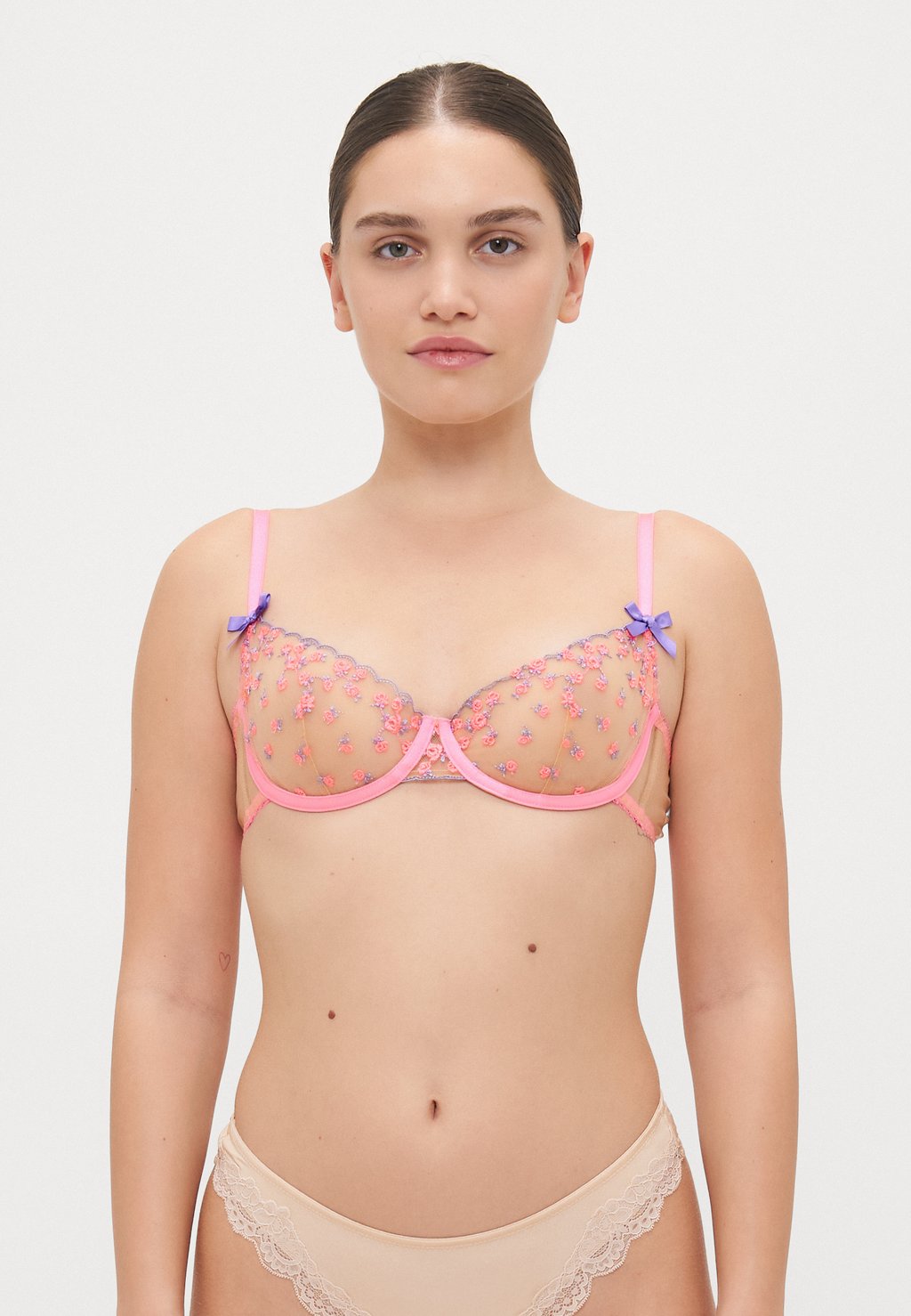 

Бюстгальтер на косточках LISSA BRA Agent Provocateur, розовый