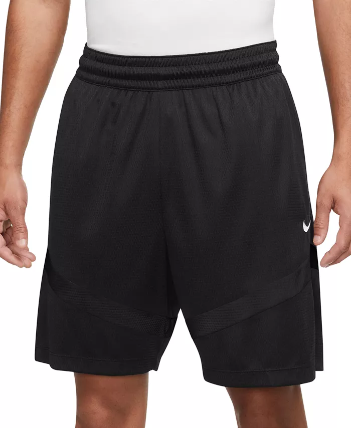 

Шорты баскетбольные мужские Icon с поясом на шнурке, 8", технология Dri-FIT Nike, черный