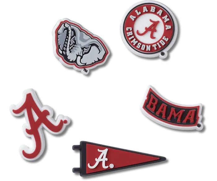

Джиббитсы University of Alabama 5 Pack Crocs