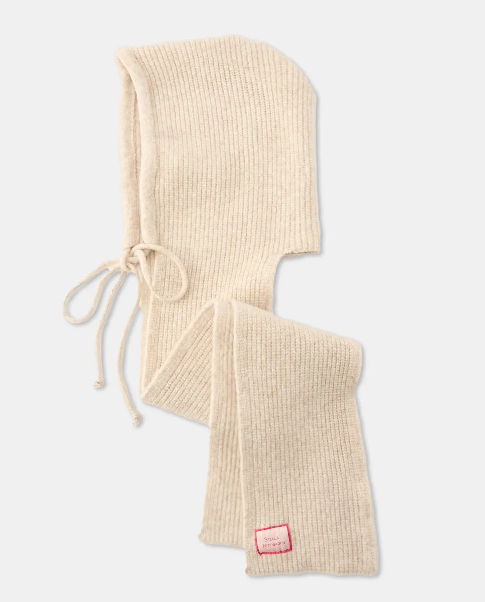 

Однотонный шарф Stella Rittwagen, экрю