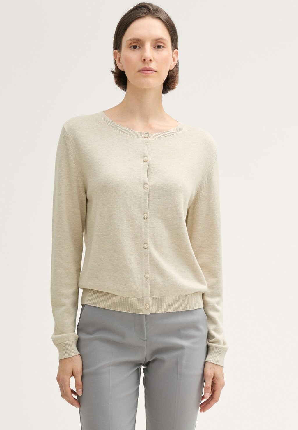 

Кардиган BASIC TOM TAILOR, светло-розовый