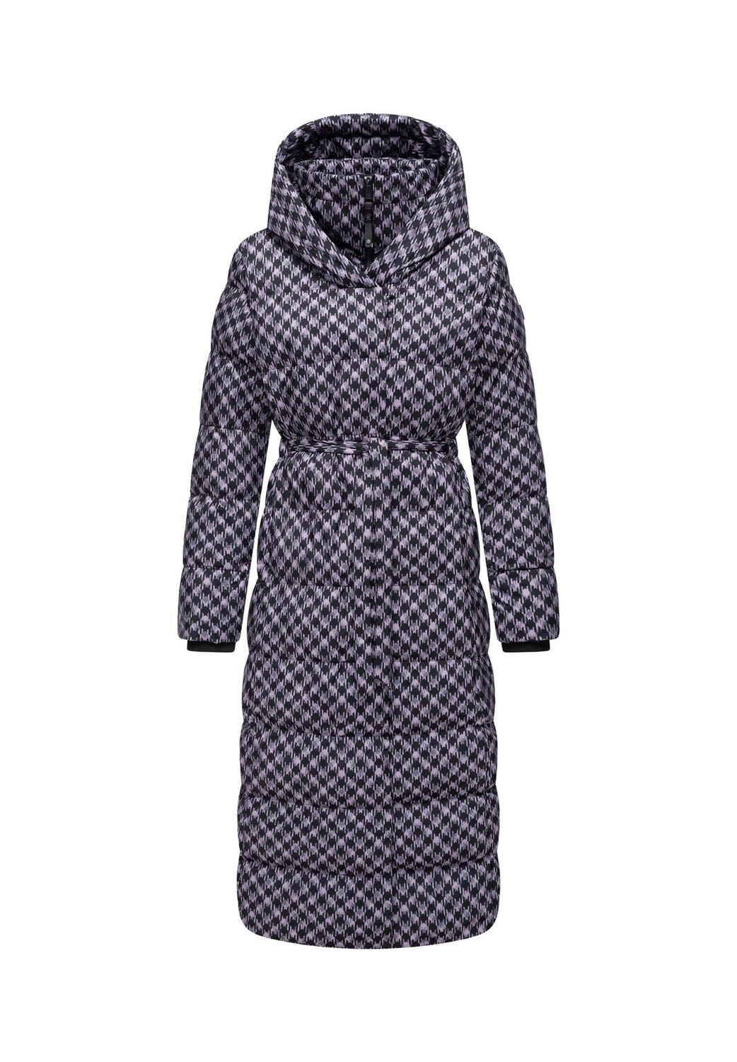 

Стеганое пальто Niara Long Print Ragwear, лавандовый