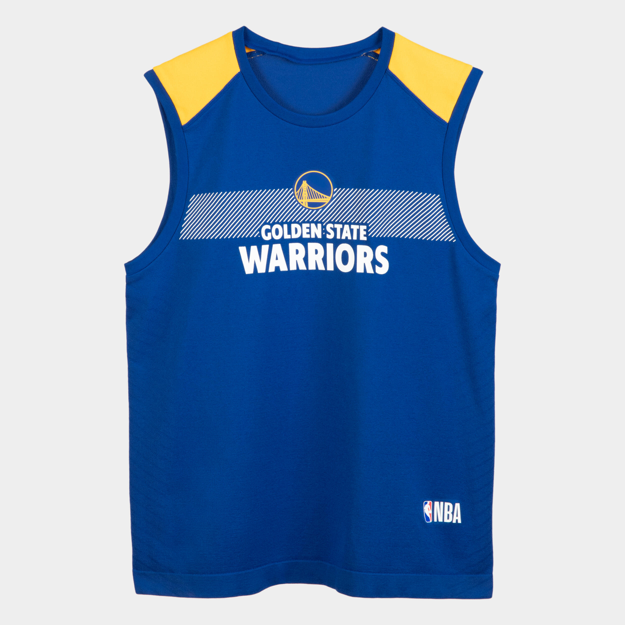 Мужская баскетбольная майка Tarmak UT500 - Golden State Warriors/синяя — фото 2