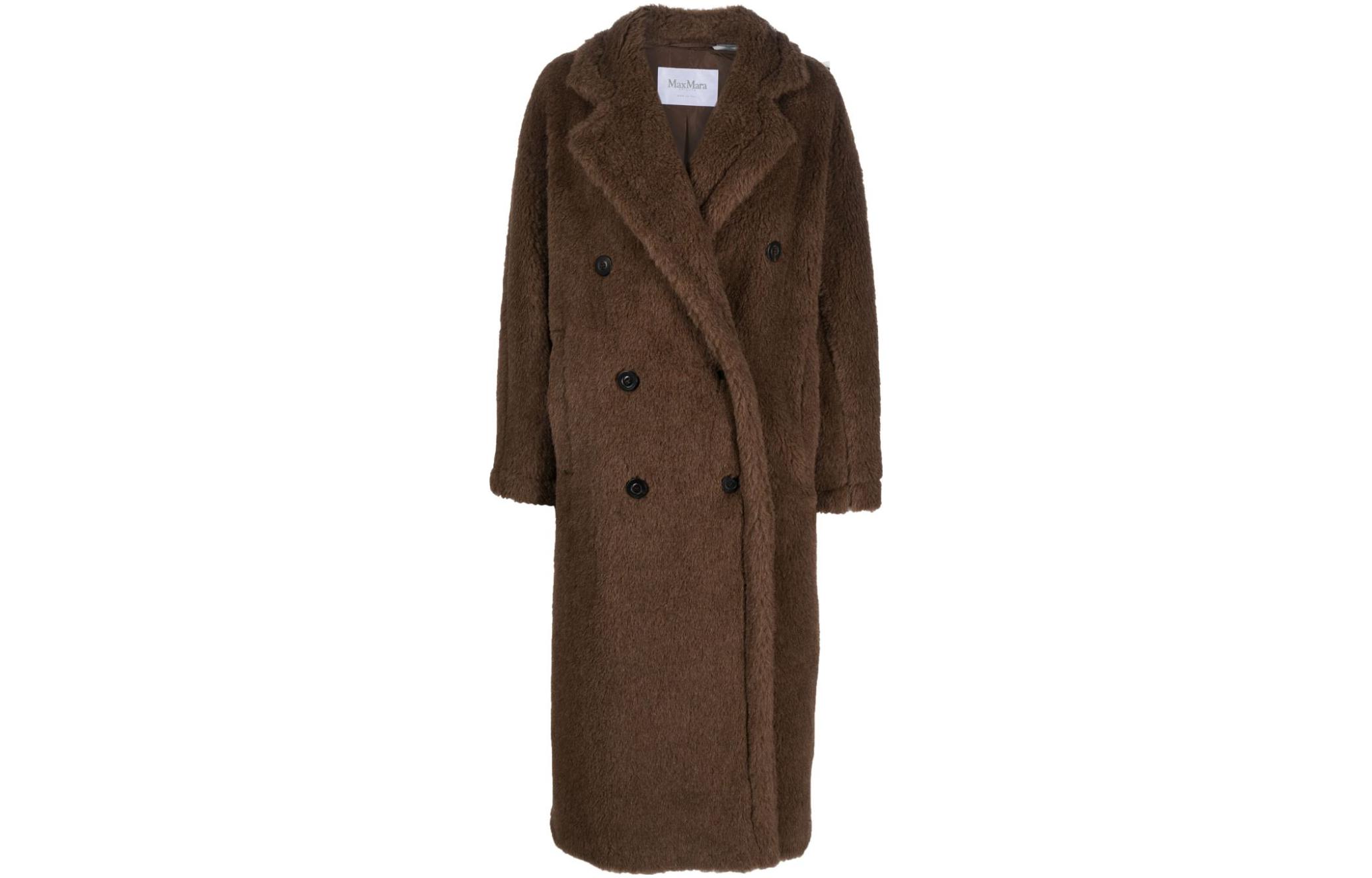 

MaxMara Коричневое женское пальто, Brown