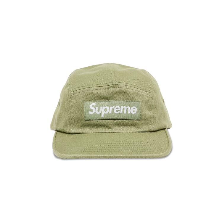 

Бейсболка Supreme Washed Chino Twill Camp Cap, цвет Light Olive