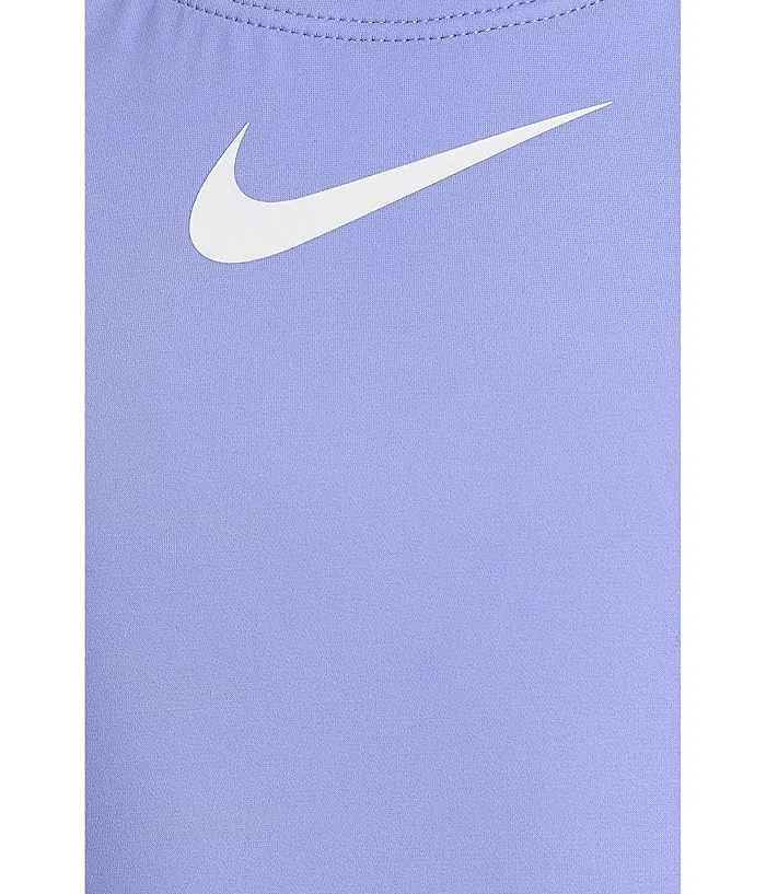 Купальник слитный с встроенным бюстгальтером Effortless Essential Racerback Nike Kids, Light Thistle — фото 3