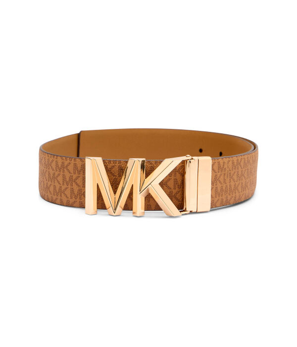 

Кожаный двусторонний ремень Michael Kors, коричневый