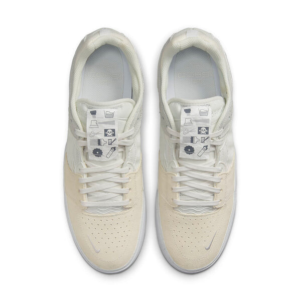 Кроссовки ishod wair premium sb Nike, белый — фото 4