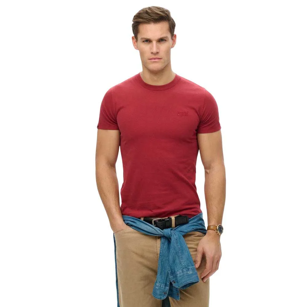 

Футболка с коротким рукавом Superdry Vintage Logo Embroidered, красный