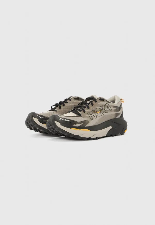 Кроссовки для трейлраннинга mafate 5 Hoka, Cement/Black — фото 2