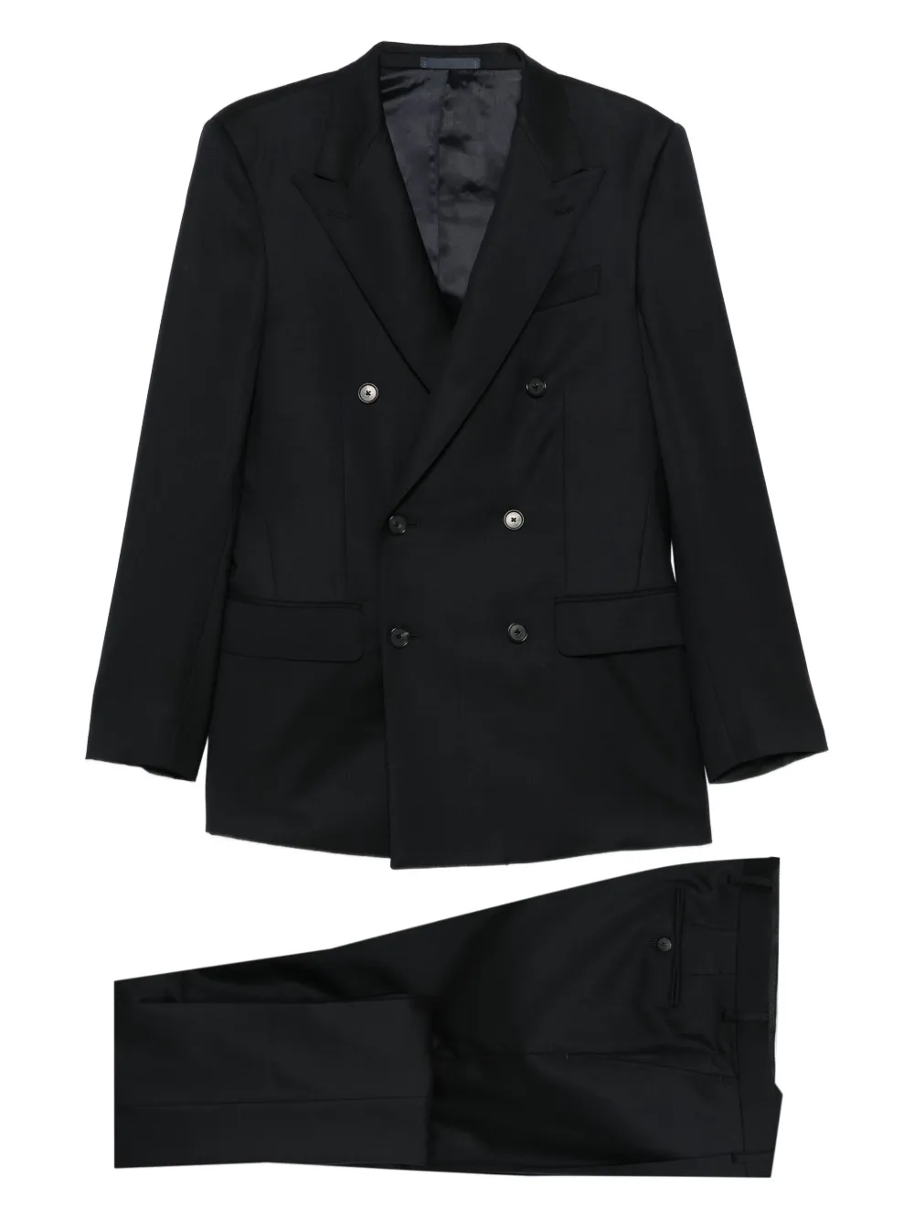 

Двубортный костюм Caruso, черный