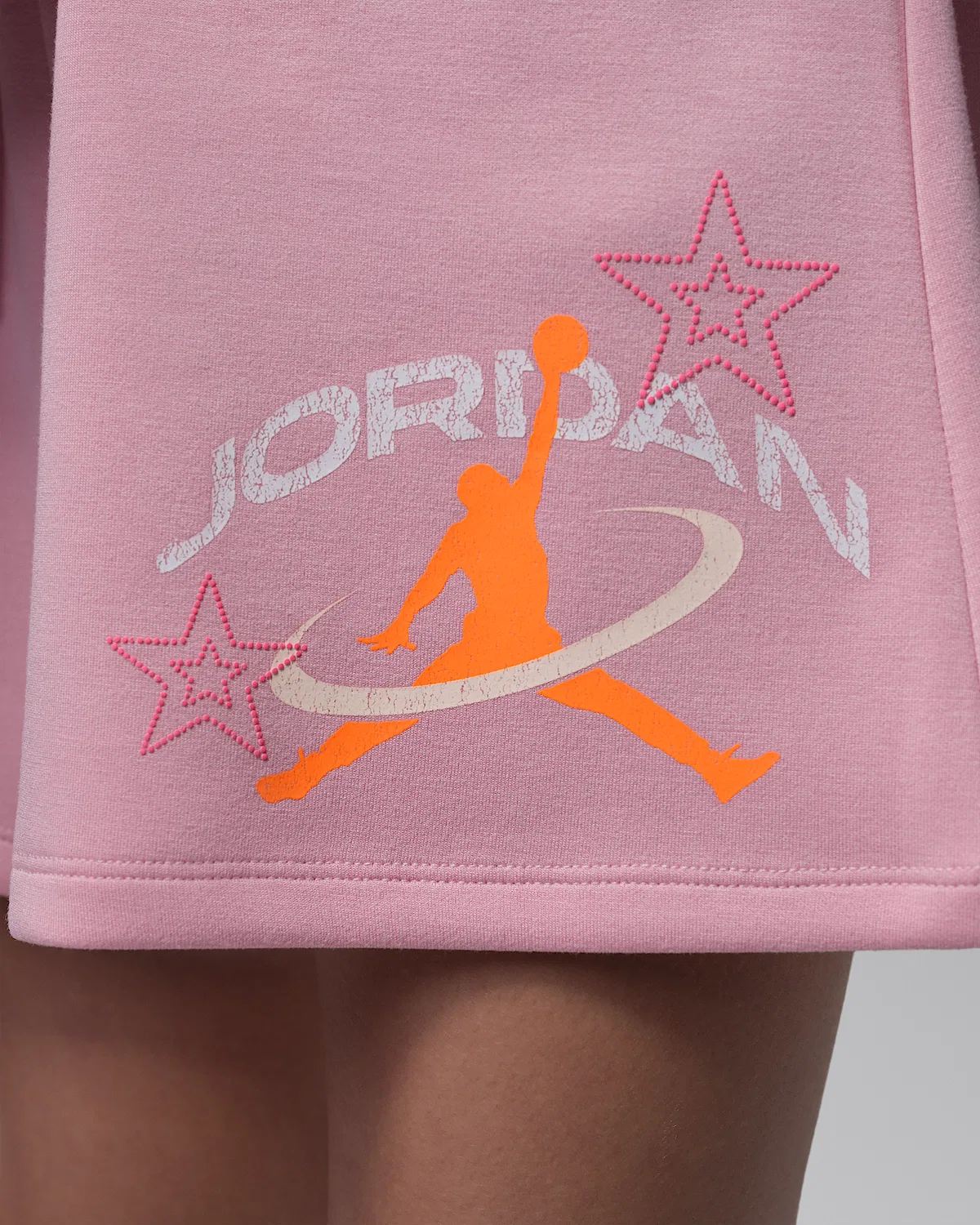 Детские шорты Brooklyn Festival Jordan, Iced Carmine — фото 4