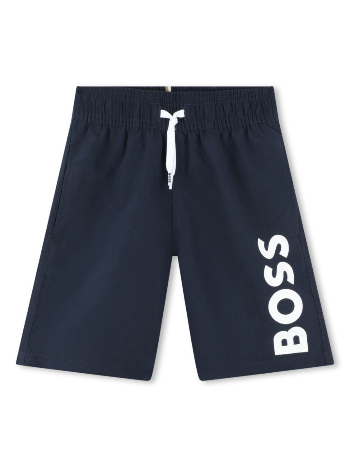 

BOSS Kidswear плавки-шорты с логотипом, синий