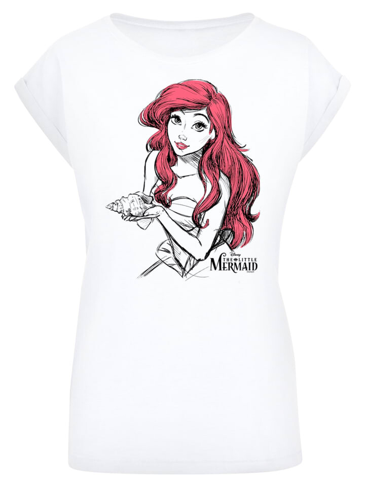

Футболка F4NT4STIC Ariel Shell Sketch, белый