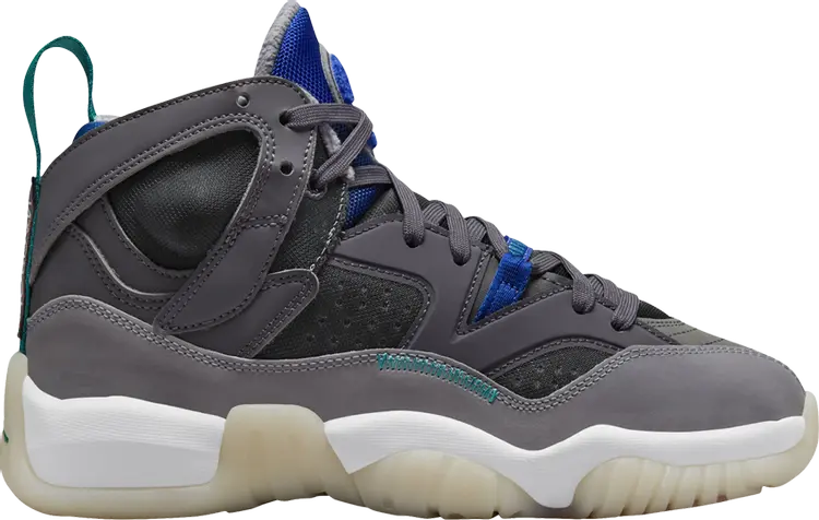 

Кроссовки Jumpman Two Trey GS 'Light Graphite Sport Royal', серый