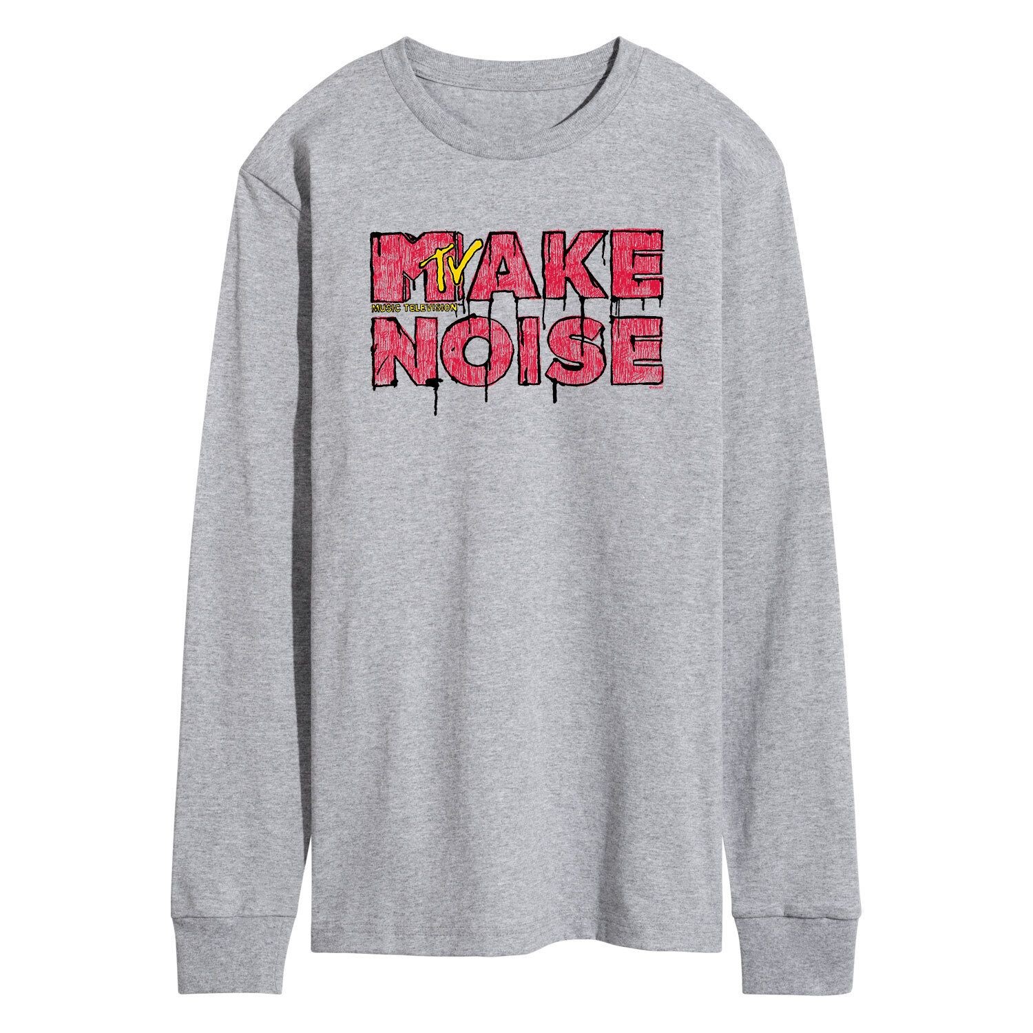 

Большая и высокая футболка MTV "Make Noise" Licensed Character